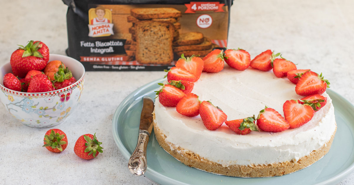 Cheesecake e confezione fette biscottate, Nonna Anita