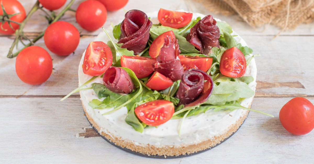 Cheesecake con pomodorini e bresaola, Nonna Anita