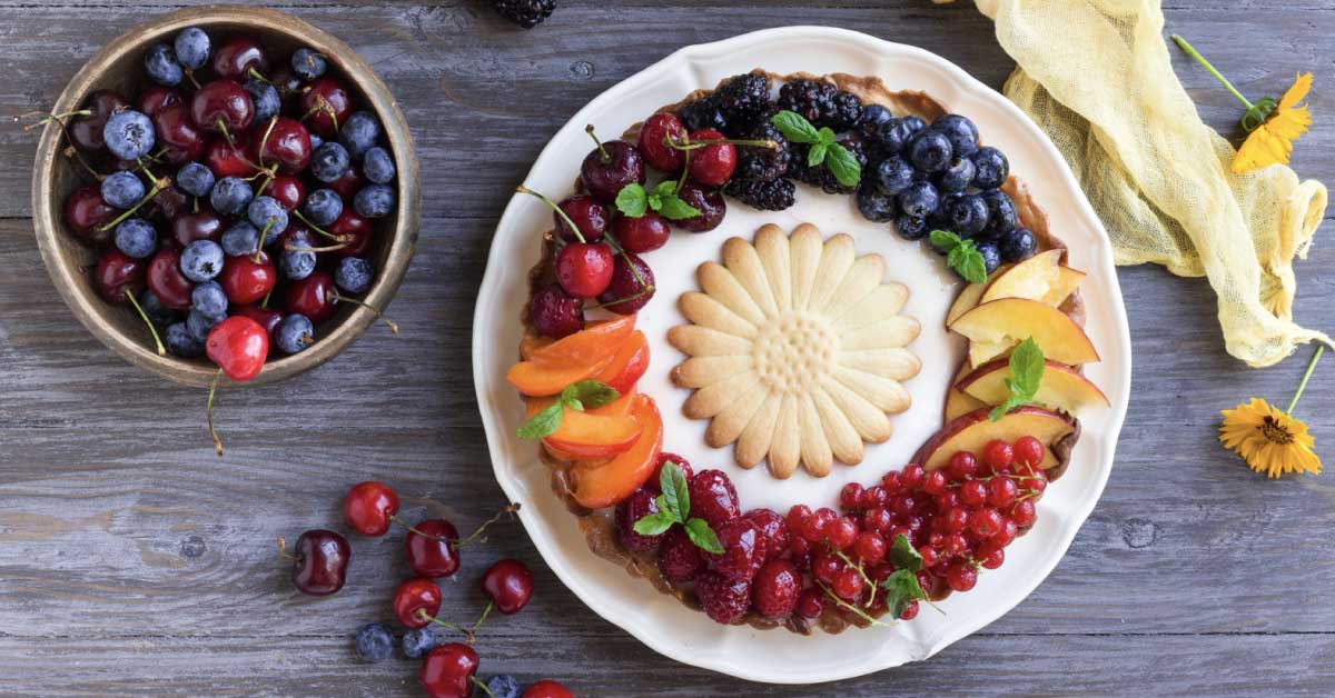 Crostata e frutta fresca, Nonna Anita