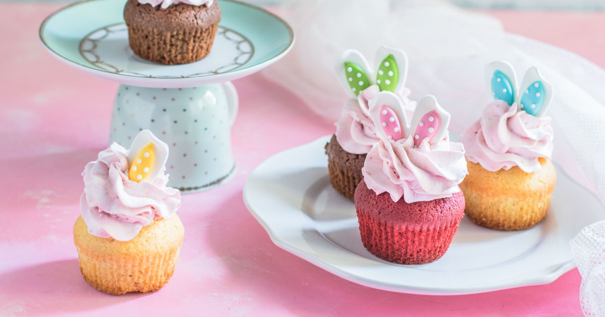 Mini cupcake colorati, Nonna Anita