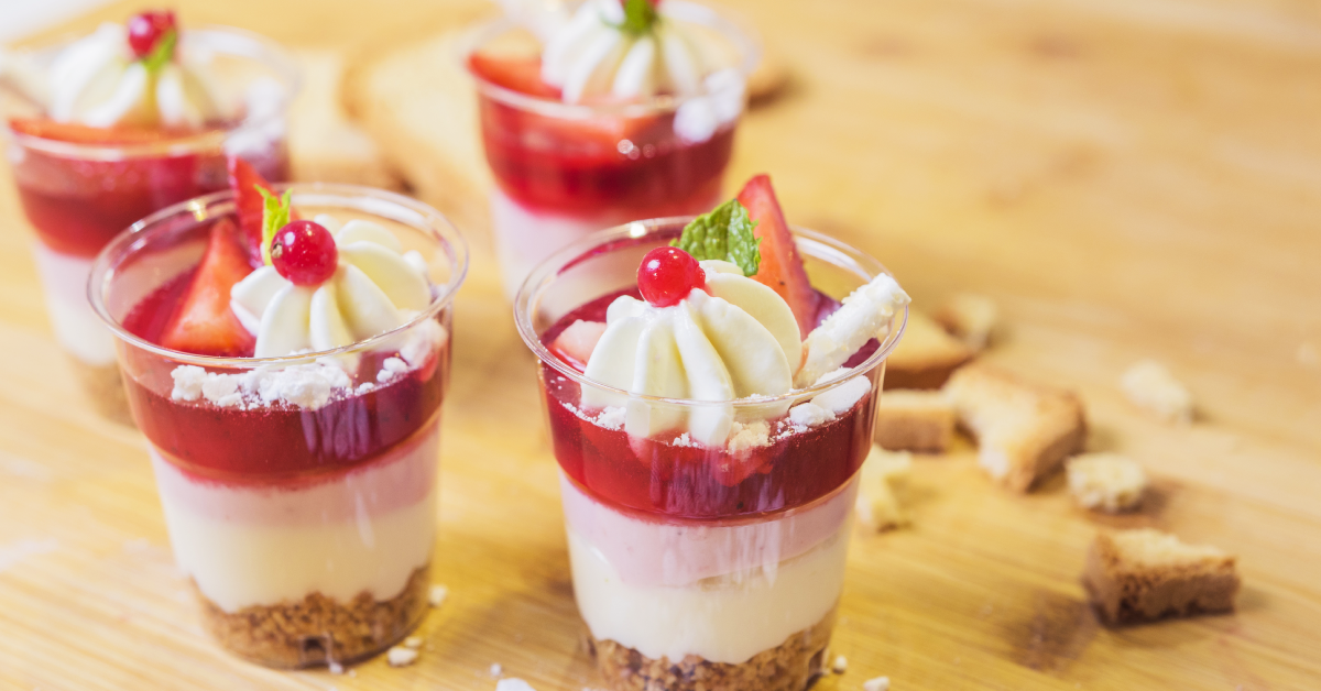 mini cheesecake con fette biscottate e frutti di bosco, Nonna Anita