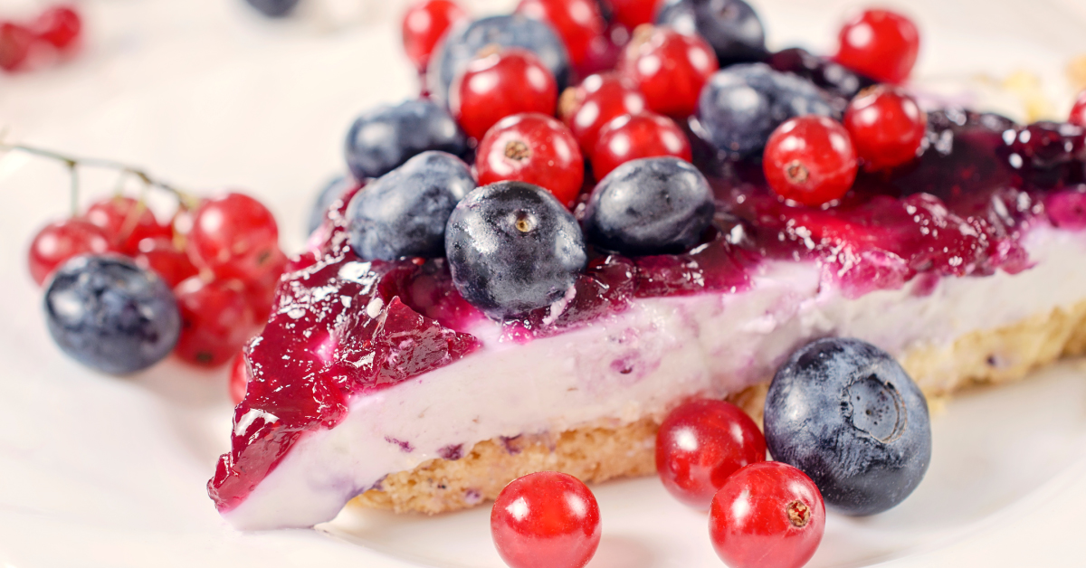 Crostata con panna cotta ai frutti di bosco, Nonna Anita