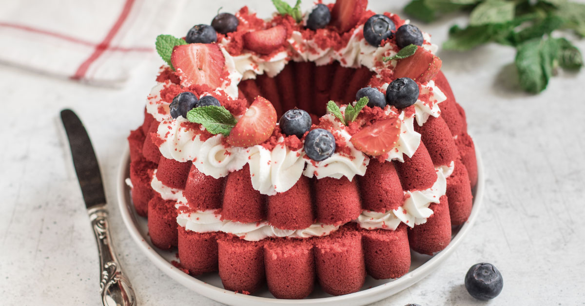 Ciambella Red Velvet, Nonna Anita