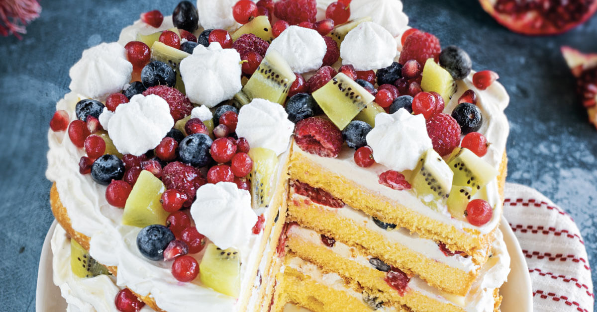 Eton mess cake, Nonna Anita