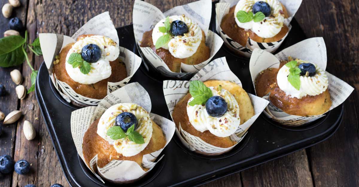 Muffin ai mirtilli, Nonna Anita