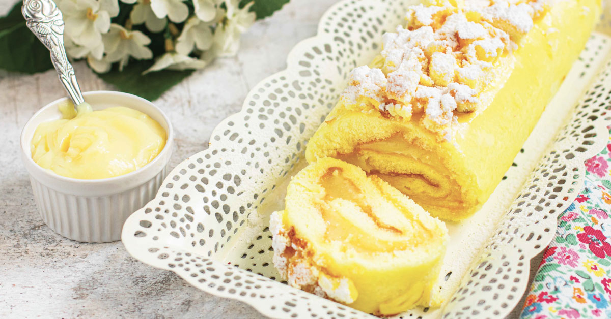 Torta gialla arrotolata, Nonna Anita